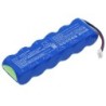 Batterie pour Micro Medical Microlab 3300 pulmonary function tester (1200 mAh/8.64 Wh, 7.2 V)