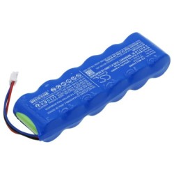 Batterie pour Micro Medical Microlab 3300 pulmonary function tester (1200 mAh/8.64 Wh, 7.2 V)