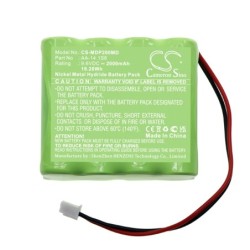 Batterie pour Medima P2 (2000 mAh/19.2 Wh, 9.6 V)