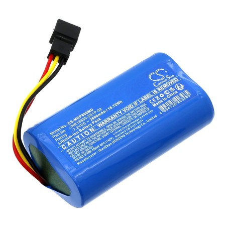 Batterie pour Medcaptain SYS-6010A (2600 mAh/18.72 Wh, 7.2 V)