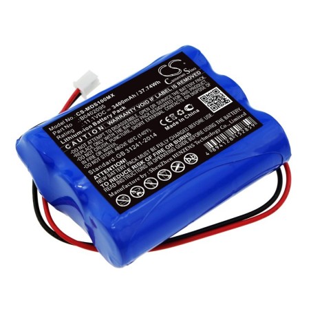 Batterie pour Medsonic MSCPR-1A (3400 mAh/37.74 Wh, 11.1 V)