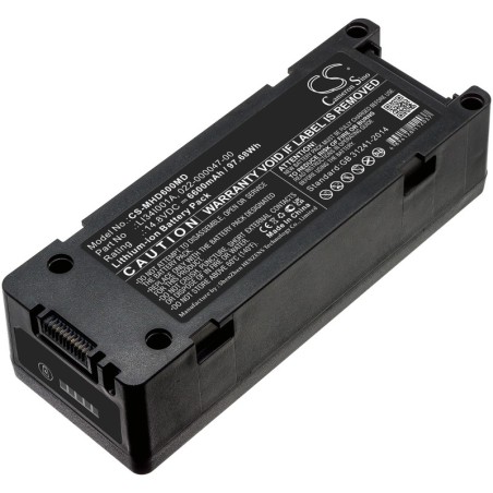 Batterie pour Mindray D6 (6600 mAh/97.68 Wh, 14.8 V)