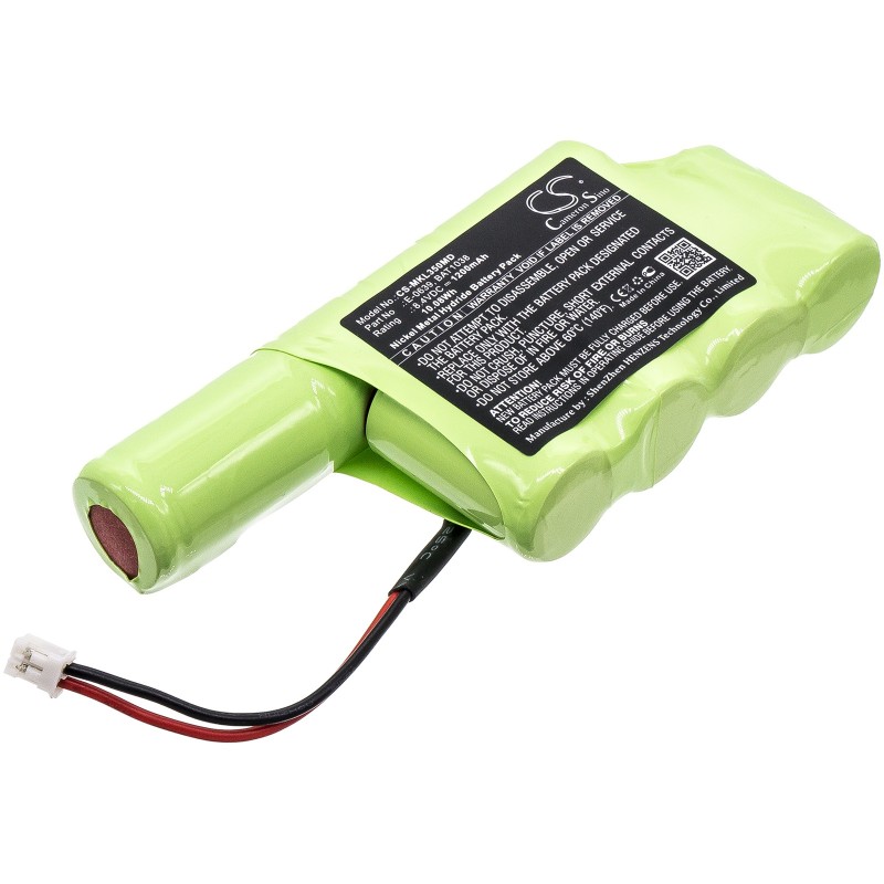 Batterie pour Micro Medical Microlab MKB (1200 mAh/10.08 Wh, 8.4 V)