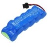 Batterie pour Micro Medical Microlab 3500 pulmonary function testertype MK4 (1200 mAh/8.64 Wh, 7.2 V)