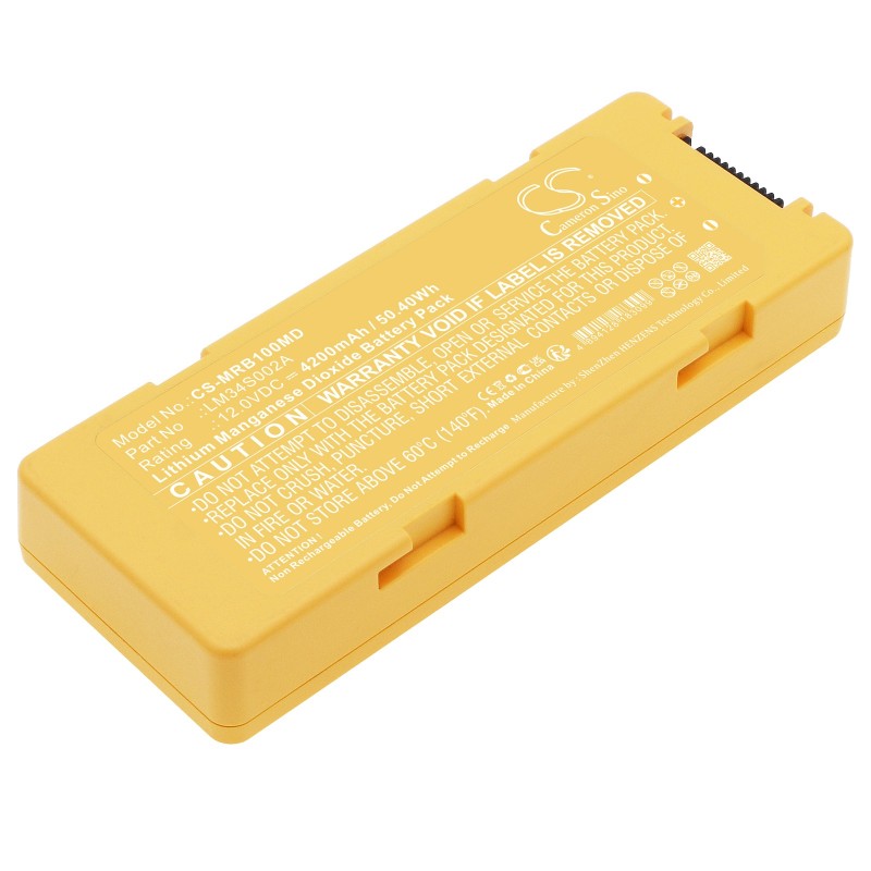Batterie pour Mindray BeneHeart C1 Fully Automatic (4200 mAh/50.4 Wh, 12 V)