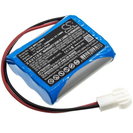 Batterie pour Mindray MEC-1000 (3400 mAh/37.74 Wh, 11.1 V)