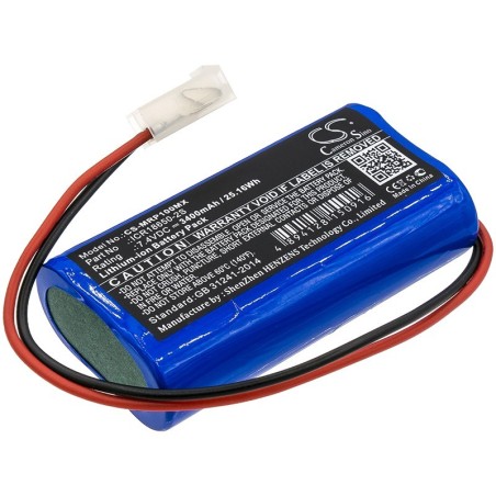 Batterie pour Mindray IV e series pump (3400 mAh/25.16 Wh, 7.4 V)