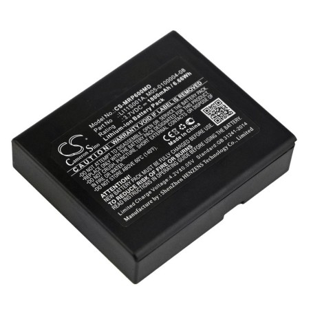 Batterie pour Mindray pulse oximeter PM60 (1800 mAh/6.66 Wh, 3.7 V)