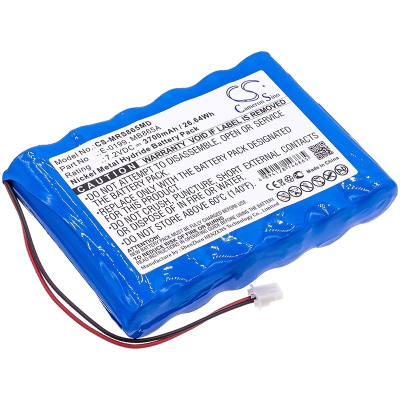 Batterie pour MIR E-0199 (3700 mAh/26.64 Wh, 7.2 V)