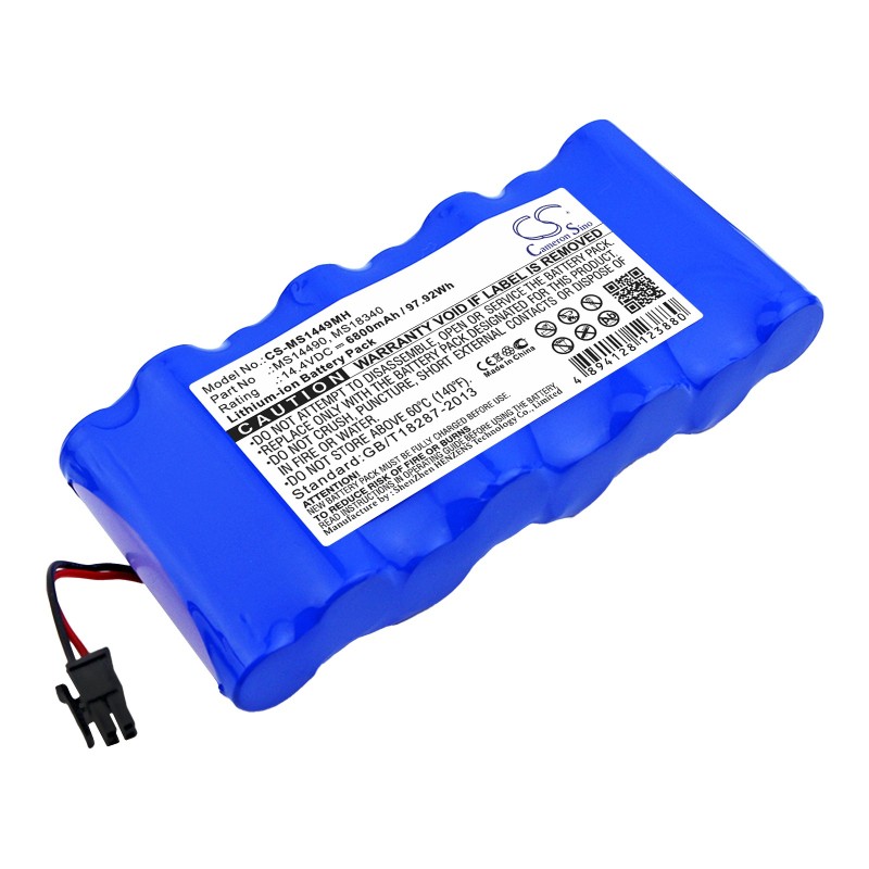 Batterie pour Siemens SC9000XL (6800 mAh/97.92 Wh, 14.4 V)