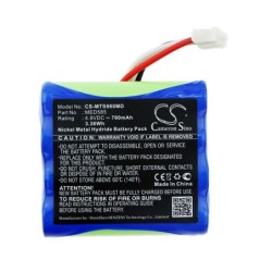 Batterie pour ThoughtTech MI1027 (700 mAh/3.36 Wh, 4.8 V)