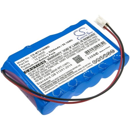 Batterie pour Mekics SDI1865E (5200 mAh/56.16 Wh, 10.8 V)