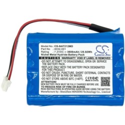 Batterie pour Nonin E-0367 (3600 mAh/25.92 Wh, 7.2 V)