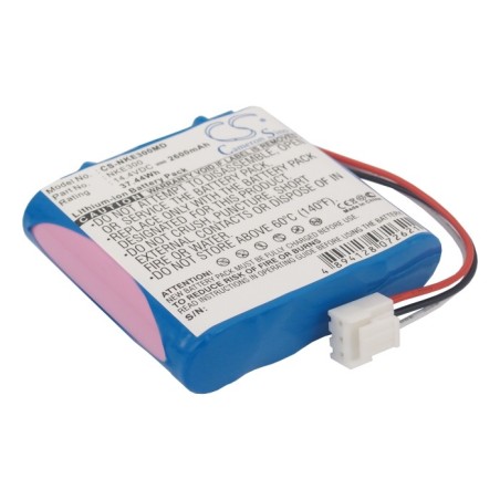 Batterie pour Nihon Kohden Edan SE-300B (2600 mAh/37.44 Wh, 14.4 V)