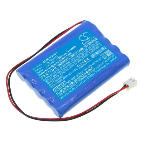Batterie pour Nipro NCU-12 (2000 mAh/24 Wh, 12 V)