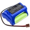 Batterie pour NIKKISO PSK-01 (2000 mAh/12 Wh, 6 V)
