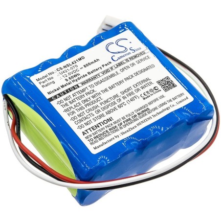 Batterie pour Endo-Mate NE131 (800 mAh/9.6 Wh, 12 V)