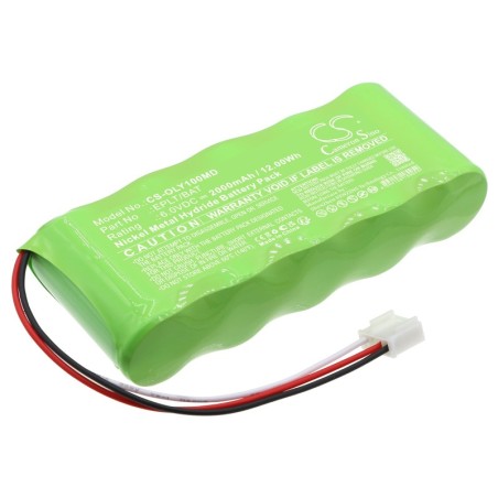 Batterie pour Olympus EPLT/BAT (2000 mAh/12 Wh, 6 V)