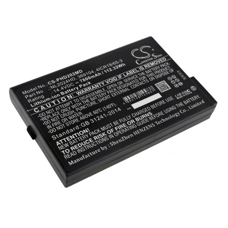 Batterie pour Hamilton C3 ventilator (7800 mAh/112.32 Wh, 14.4 V)
