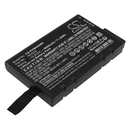 Batterie pour Tektronix H600 (6600 mAh/71.28 Wh, 10.8 V)