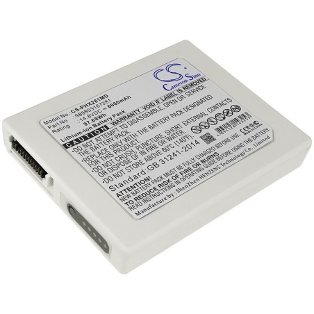 Batterie pour Philips Heartstart XL Plus (6600 mAh/97.68 Wh, 14.8 V)