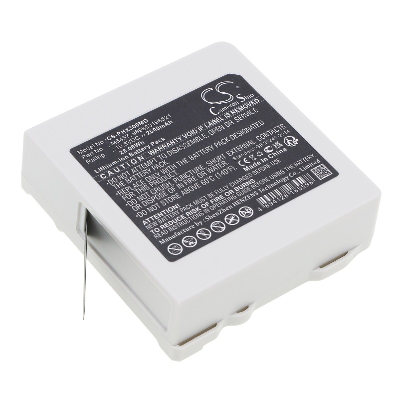Batterie pour Philips M6457 (2600 mAh/28.08 Wh, 10.8 V)