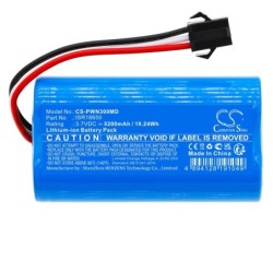 Batterie pour ADE ISR18650 (5200 mAh/19.24 Wh, 3.7 V)
