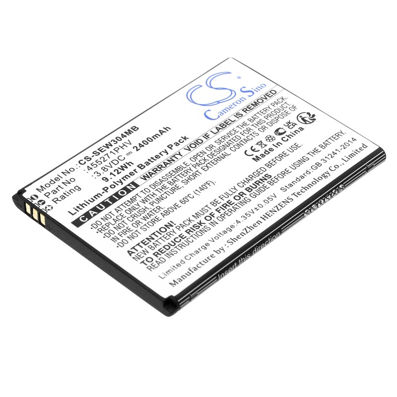 Batterie pour Oricom SC875 (2400 mAh/9.12 Wh, 3.8 V)