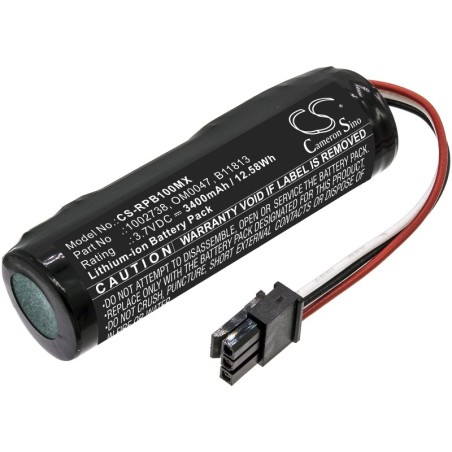 Batterie pour Philips OM0047 (3400 mAh/12.58 Wh, 3.7 V)