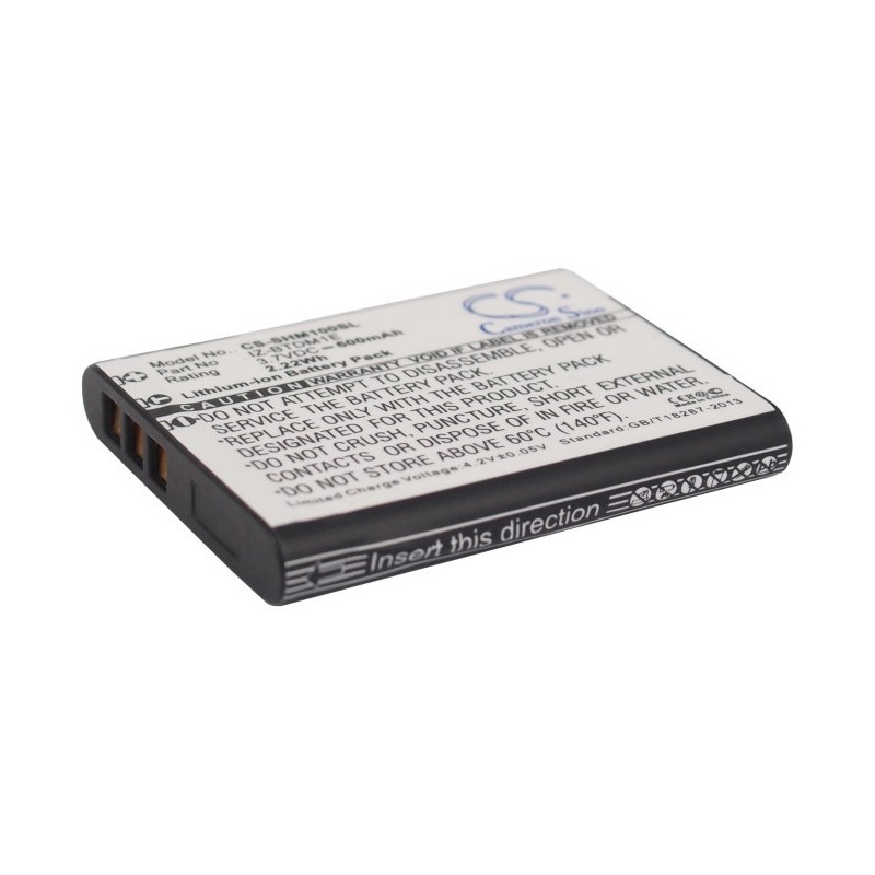 Batterie pour Sharp IZ-BTDM1E (600 mAh/2.22 Wh, 3.7 V)