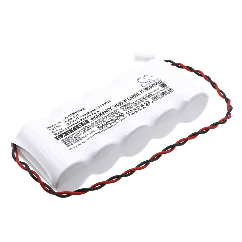 Batterie pour Nonin 5353 (2000 mAh/12 Wh, 6 V)