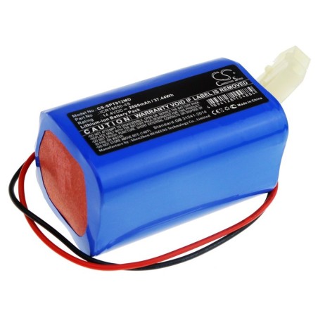 Batterie pour Spring ECG-912A (2600 mAh/37.44 Wh, 14.4 V)