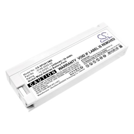 Batterie pour Spacelabs 91369 (2450 mAh/29.4 Wh, 12 V)