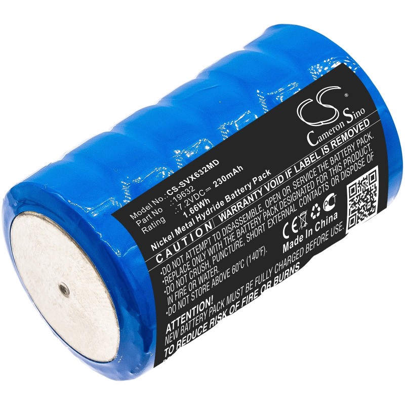 Batterie pour Servox Speech (230 mAh/1.66 Wh, 7.2 V)
