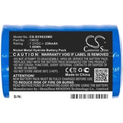 Batterie pour Servox Speech (230 mAh/1.66 Wh, 7.2 V)