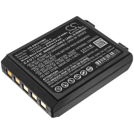 Batterie pour Simonson-Wheel 110086-A (3000 mAh/36 Wh, 12 V)