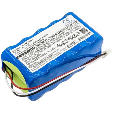 Batterie pour Smiths SY-1200 (2000 mAh/24 Wh, 12 V)