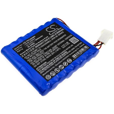 Batterie pour Trismed Cardipia 400 (2000 mAh/38.4 Wh, 19.2 V)