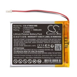 Batterie pour V Tech VM981 (1500 mAh/5.55 Wh, 3.7 V)
