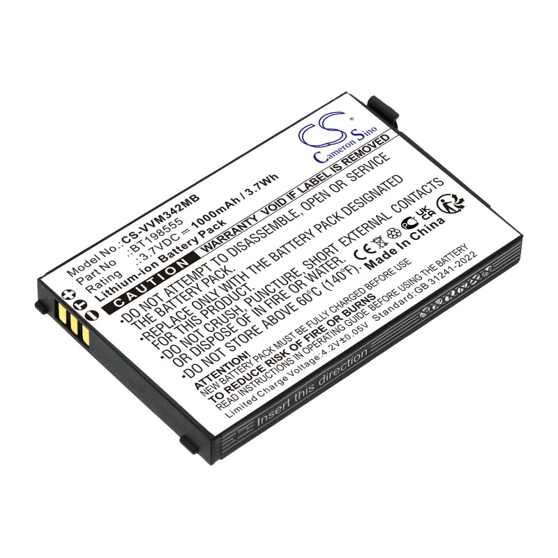 Batterie pour V Tech VM342 (1000 mAh/3.7 Wh, 3.7 V)