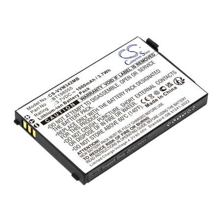 Batterie pour V Tech VM342-2 (1000 mAh/3.7 Wh, 3.7 V)