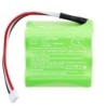 Batterie pour Zevex 7231 (2000 mAh/14.4 Wh, 7.2 V)