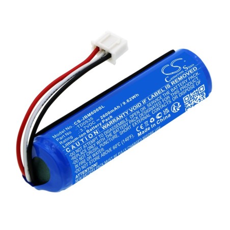 Batterie pour JBL KMC 600 (2600 mAh/9.62 Wh, 3.7 V)