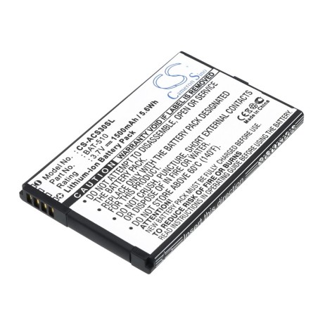 Batterie pour Acer S300 (1500 mAh/5.55 Wh, 3.7 V)