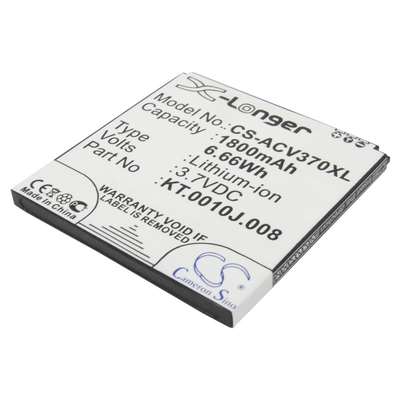 Batterie pour Acer Liquid E2 (1800 mAh/6.66 Wh, 3.7 V)