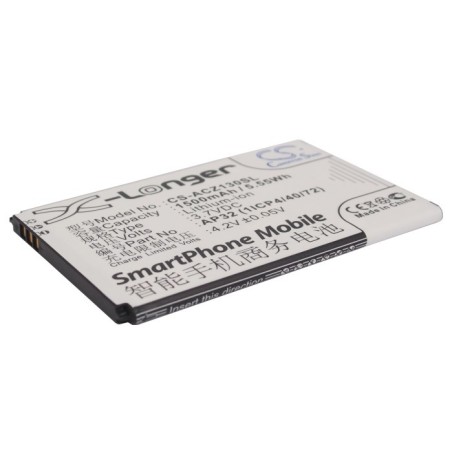 Batterie pour Acer Liquid Z3 (1500 mAh/5.55 Wh, 3.7 V)