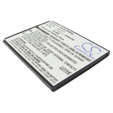 Batterie pour Acer BAT-611 (1250 mAh/4.63 Wh, 3.7 V)