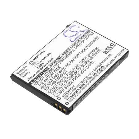 Batterie pour AMOI MD-1 (800 mAh/2.96 Wh, 3.7 V)