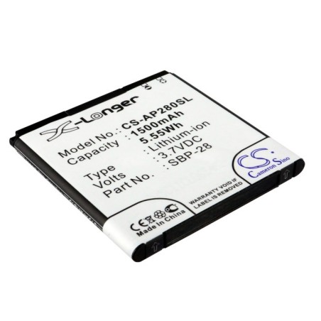 Batterie pour Asus PadFone (1500 mAh/5.55 Wh, 3.7 V)