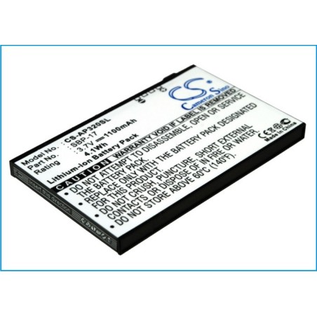 Batterie pour Asus P850 (1100 mAh/4.07 Wh, 3.7 V)